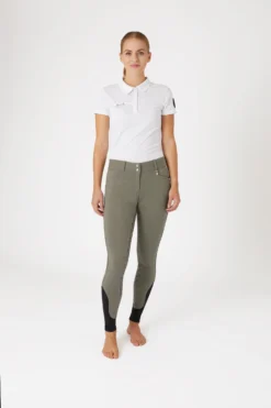 Horze Women's High Waist Silicone Full Seat Breeches 29 Horze Women's High Waist Silicone Full Seat Breeches -Equestrian Supplies 36960 cg 03