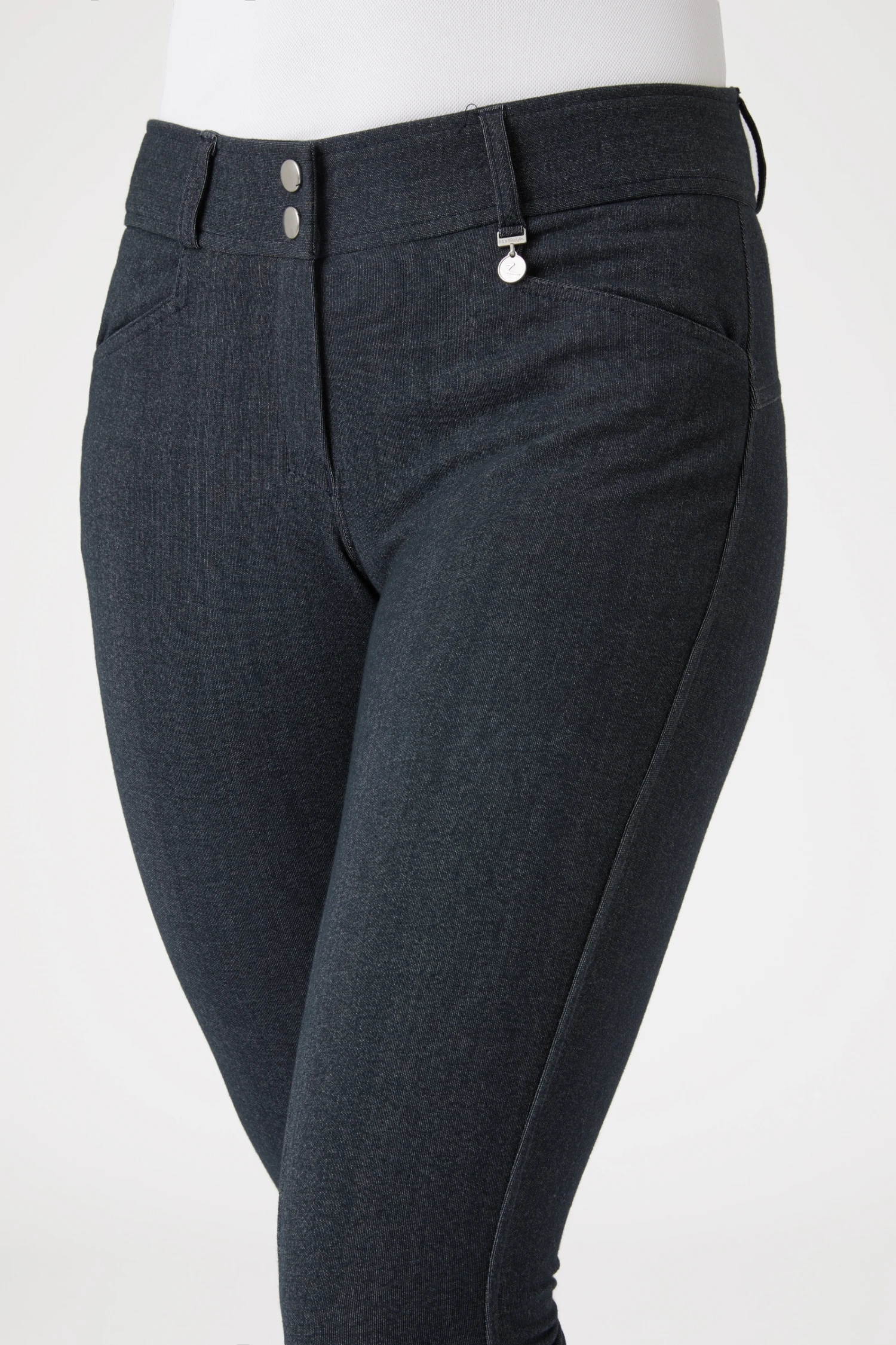 Horze Women's High Waist Silicone Full Seat Breeches 19 Horze Women's High Waist Silicone Full Seat Breeches - Image 19