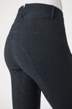 Horze Women's High Waist Silicone Full Seat Breeches 39 Horze Women's High Waist Silicone Full Seat Breeches -Equestrian Supplies 36960 db 06