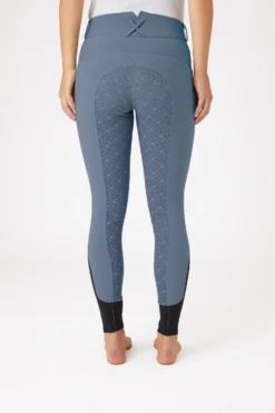 Horze Women's High Waist Breeches With Silicone Full Grip -Equestrian Supplies 36962 brsb 04
