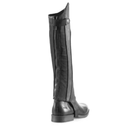 Horze Quinton Leather Half Chaps -Equestrian Supplies 37204 BL 3