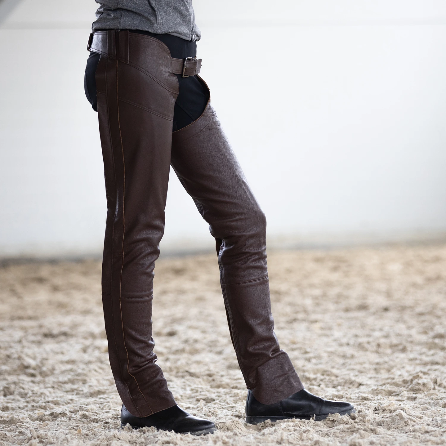 Horze Blake Leather Full Chaps 10 Horze Blake Leather Full Chaps - Image 10
