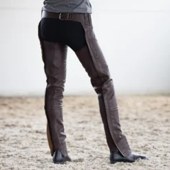 Horze Blake Leather Full Chaps 27 Horze Blake Leather Full Chaps -Equestrian Supplies 37259 DBR 5