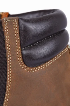 Horze Blake Kids Leather Jodhpur Boots -Equestrian Supplies 38259 DBR 6