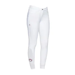 Cavalleria Toscana New Grip System Knee Patch Breeches For Women 24 Cavalleria Toscana New Grip System Knee Patch Breeches For Women -Equestrian Supplies 985517 WH 2
