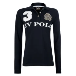HV Polo Polo Shirt Favouritas EQ LS -Equestrian Supplies 993248 DNB 1