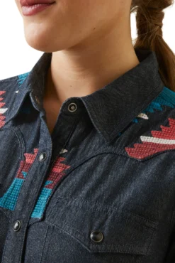 Ariat Dutton Women's Longsleeve Shirt -Equestrian Supplies B2411 575 03