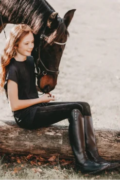 Suedwind Footwear Nova Kids Fun Glitter Kids Tall Riding Boots -Equestrian Supplies B92F0 099 08