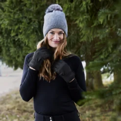 Horze Sporty Winter Riding Gloves -Equestrian Supplies CP3180 BL 8