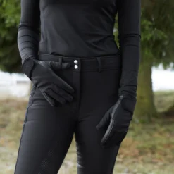 Horze Sporty Winter Riding Gloves -Equestrian Supplies CP3180 BL 9