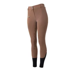 Women's High Waist Bit Print Silicone Full Seat Breeches -Equestrian Supplies CP3630 BR 7