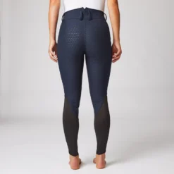 Women's High Waist Full Seat Breeches With Mesh -Equestrian Supplies CP3637 BDB 4