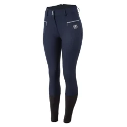 Women's High Waist Full Seat Breeches With Mesh -Equestrian Supplies CP3637 BDB 8