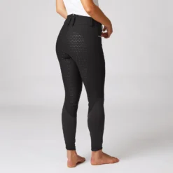 Women's High Waist Full Seat Breeches With Mesh -Equestrian Supplies CP3637 BL 1