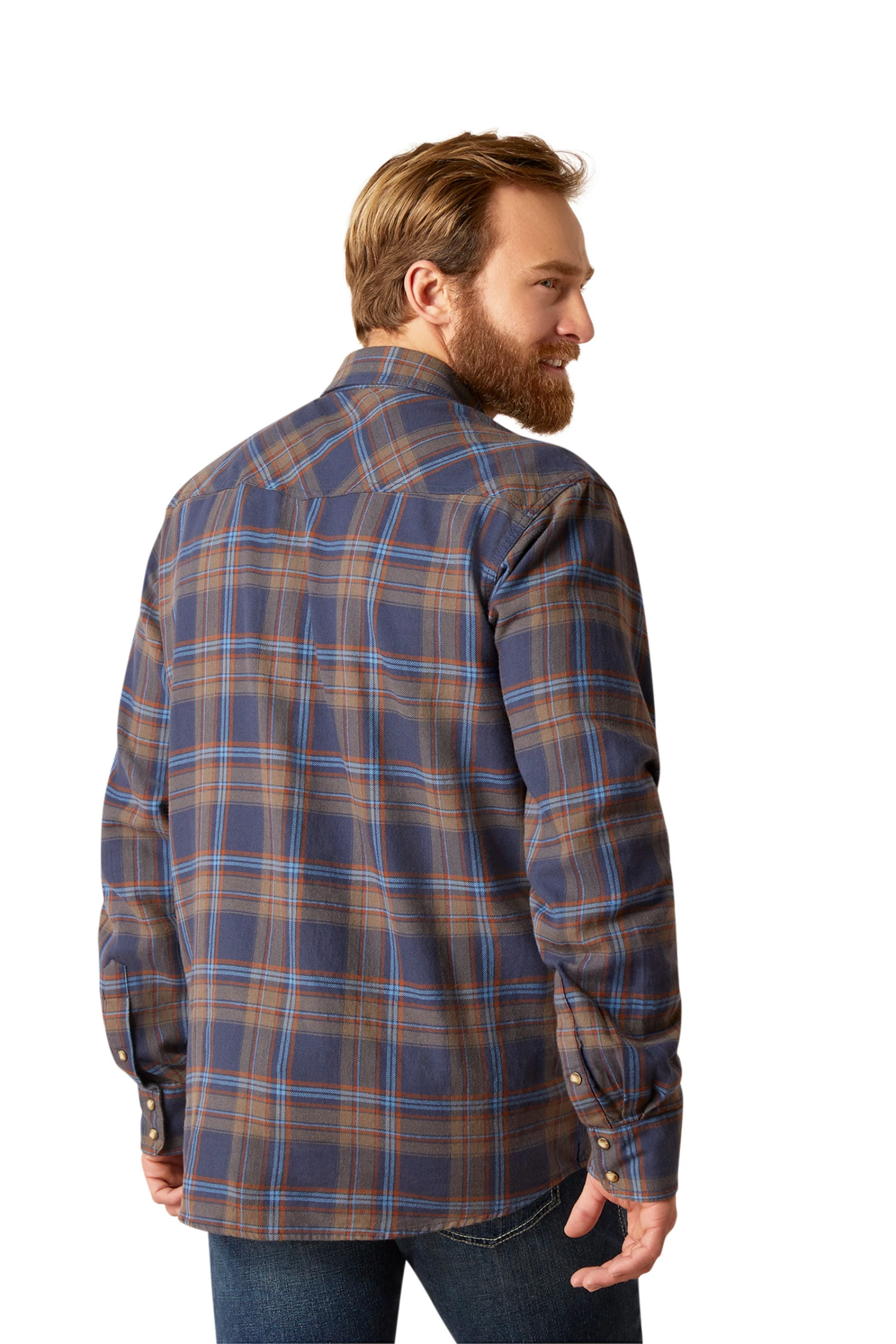 Ariat Hendrix Retro Men's Longsleeve Shirt 2 Ariat Hendrix Retro Men's Longsleeve Shirt - Image 2