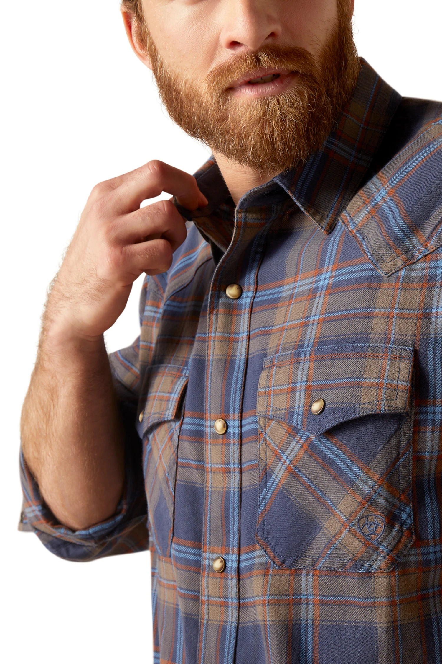 Ariat Hendrix Retro Men's Longsleeve Shirt 3 Ariat Hendrix Retro Men's Longsleeve Shirt - Image 3