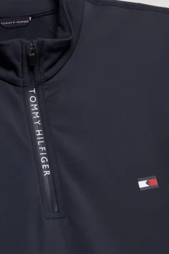 Tommy Hilfiger Equestrian 1/4 Zip Men' S Thermo Shirt -Equestrian Supplies J6QQJ 085 03