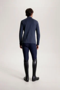 Tommy Hilfiger Equestrian 1/4 Zip Men' S Thermo Shirt -Equestrian Supplies J6QQJ 085 07