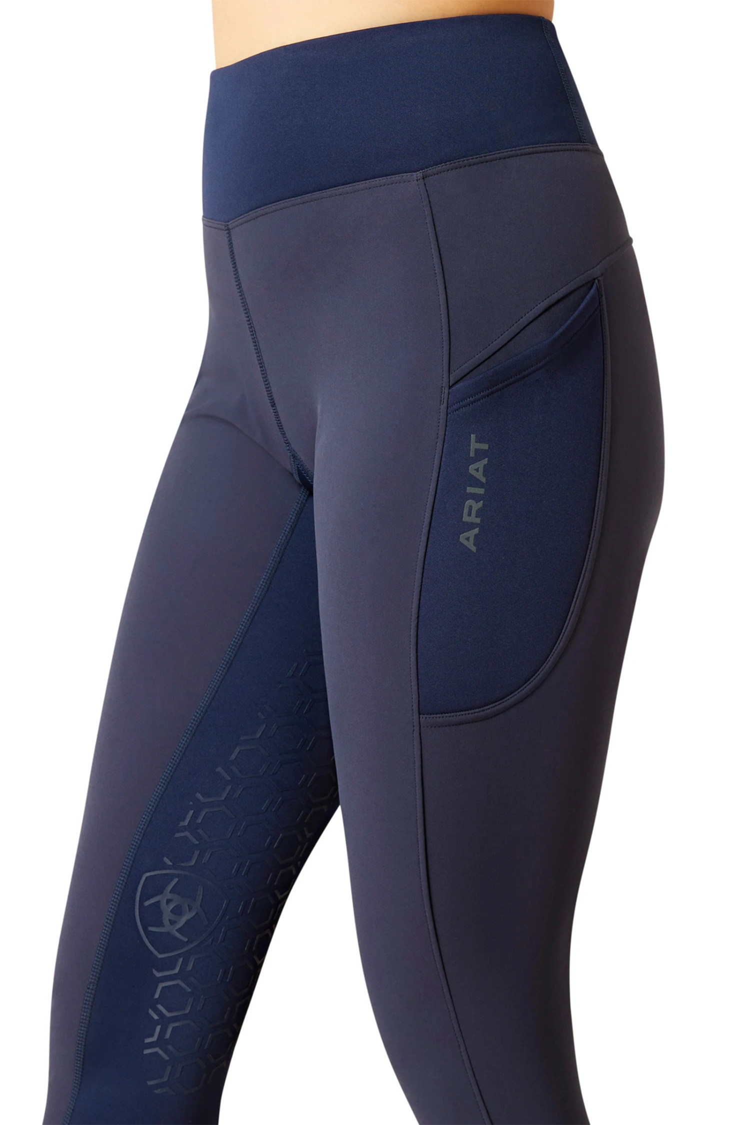 Ariat Boreas Women's Half Grip Riding Tight 4 Ariat Boreas Women's Half Grip Riding Tight - Image 4