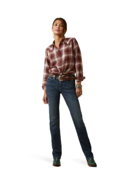 Ariat Real Billie Jean Women's Longsleeve Shirt -Equestrian Supplies WE8HU 870 04