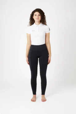 Horze Women's Silicone Full Seat Riding Tights With Phone Pocket -Equestrian Supplies cp3593 vdb 03