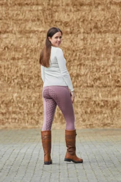 Horze Women's Waterproof Country Boots With Faux Fur Lining -Equestrian Supplies cp3913 br 08